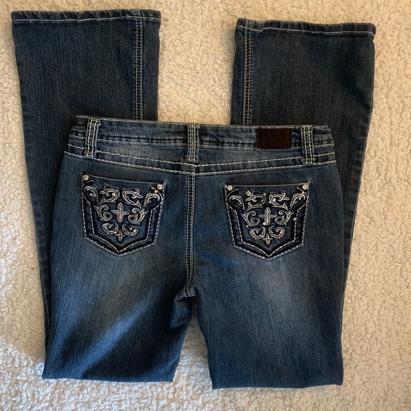 Earl Jeans Denim - Earl Jean Sz 9 Ladies Embellished Pants